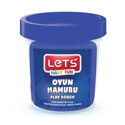 Lets Tek Renk Oyun Hamuru Lacivert 115 Gr L8440-11 - Lets