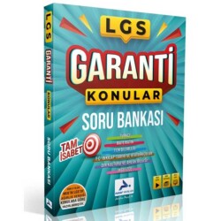 LGS Garanti Konular Soru Bankası Paraf Yayınları - Paraf Yayınları