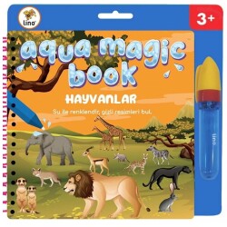 Lino Aqua Magic Book Hayvanlar Sihirli Boyama Kitabı - Karadeniz