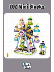 Loz Dream Amusement Park Series - Ferris wheel Building Bricks Set LZ1718 - Vagonlife