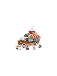 Loz Mini Blocks - Coffee Car Building Bricks Set 14 cm LZ1740 - 2