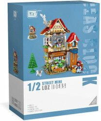 Loz Mini Blocks - Forest Cabin Building Bricks Set LZ1225 - Vagonlife