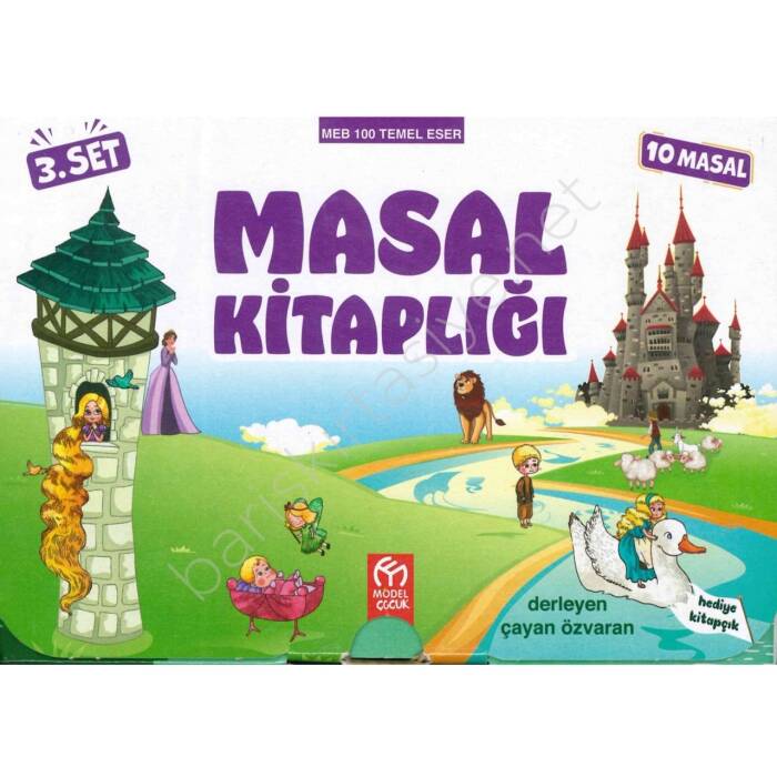 Masal Kitaplığı 10 Kitap 3.Set Model Çocuk 1.Sınıf - 1