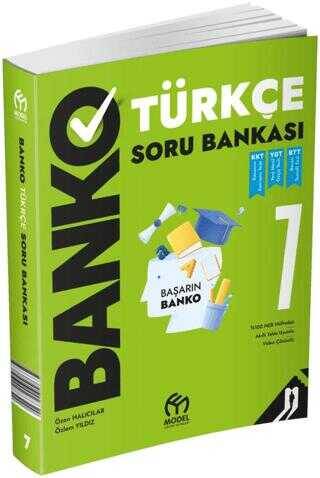 Model Yayınları 7. Sınıf Türkçe Banko Soru Bankası - 1