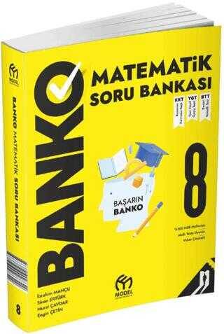 Model Yayınları 8. Sınıf Matematik Banko Soru Bankası - 1