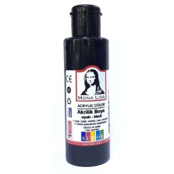 Monalisa Akrilik Boya 70 ML Siyah SD150-10 - Monalisa