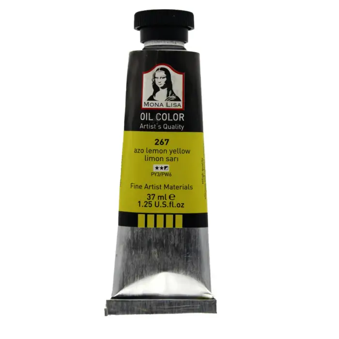 Monalisa Yağlı Boya 37 Ml Limon Sarı - 1