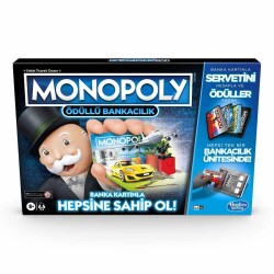 Monopoly Ödüllü Bankacılık E8978 - Hasbro