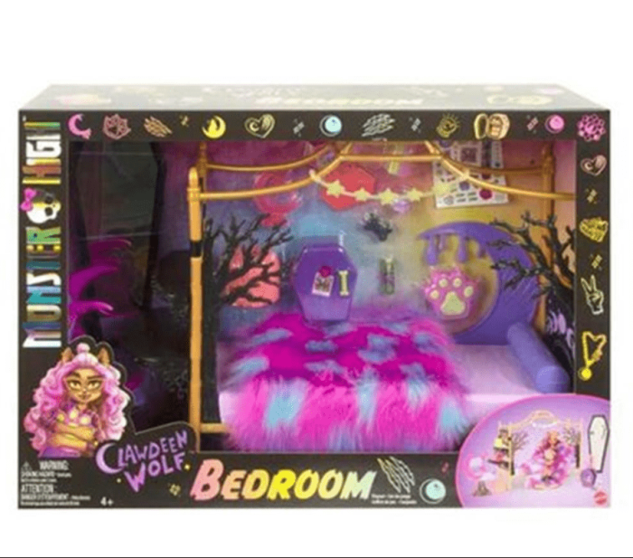 Monster High Harika Yatak Odası Oyun Seti HHK64 - 1