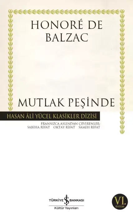 Mutlak Peşinde Hasan Ali Yücel Klasikleri - 1