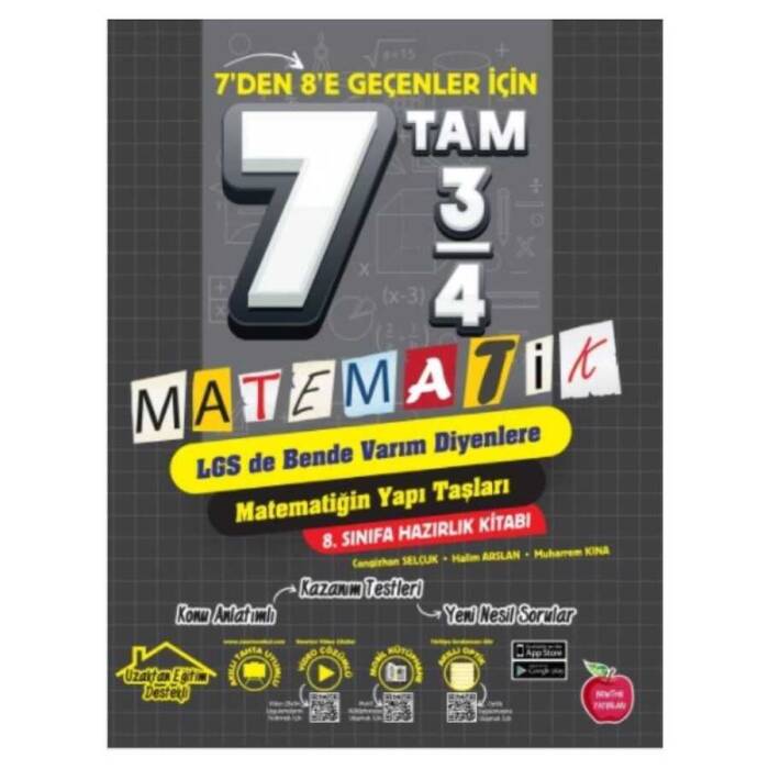 Newton Yayınları 7'den 8'e Geçenler İçin Matematik - 2