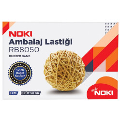 Noki Ambalaj Lastiği Kauçuk 8 CM 50 GR 8050 - Noki