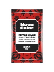 Nova Color Kumas Boyasi Toz Kırmızı 12 Gr - Nova Color