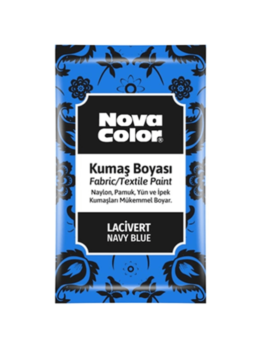 Nova Color Kumas Boyasi Toz Lacivert 12 Gr - 1