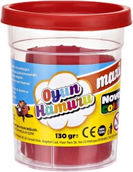 Nova Color Oyun Hamur Maxi 130 GR Kırmızı NC-4141 - Nova Color