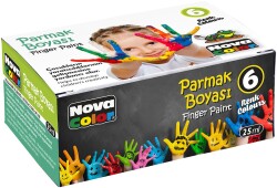 Nova Color Parmak Boyası 6 LI NC-138 - Nova Color