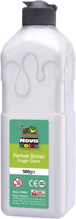 Nova Color Parmak Boyası Beyaz 500 GR NC-374 - 1