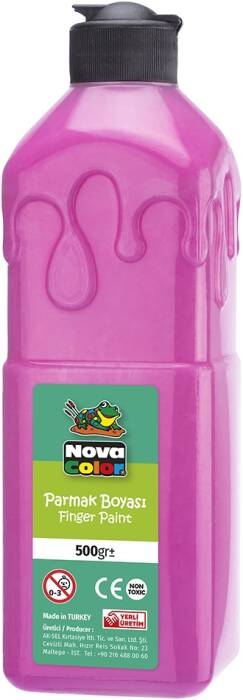 Nova Color Parmak Boyası Pembe 500 GR NC-379 - 1