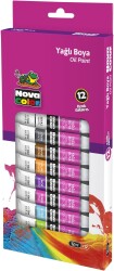 Nova Color Yagli Boya Tüp 12 Li 12 ML - Nova Color