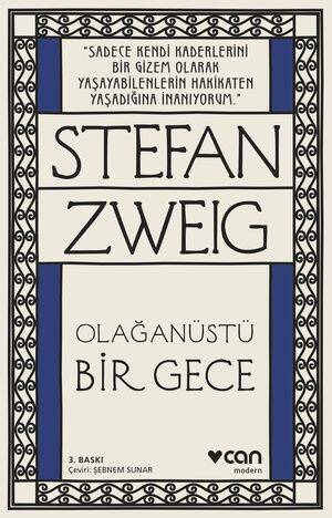 Olağanüstü Bir Gece Stefan Zweig Can Yayınları - 1