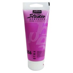 Pebeo Acrylıc Studıo 100 Ml İridescent Violet-Blue - Pebeo