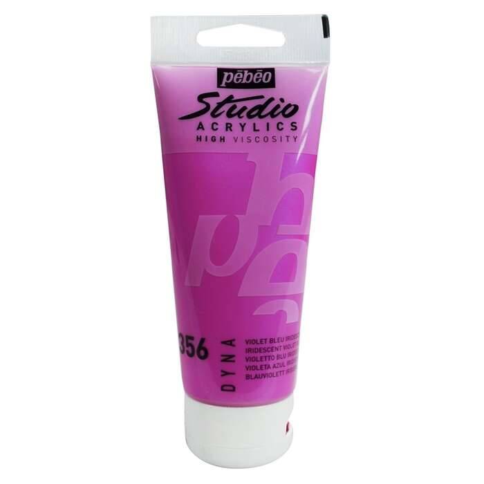 Pebeo Acrylıc Studıo 100 Ml İridescent Violet-Blue - 1