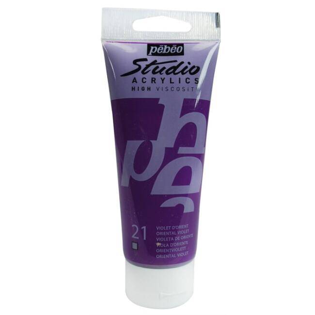 Pebeo Akrilik Boya Studio 100 Ml Oriental Violet - 1