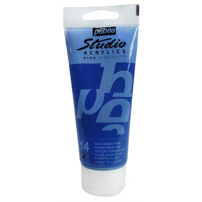 Pebeo Akrilik Studio 100 Ml Cobalt Mavi - 1