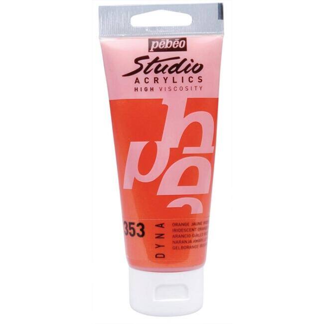 Pebeo Akrilik Studıo 100 Ml İridescent Orange-Yellow - 1