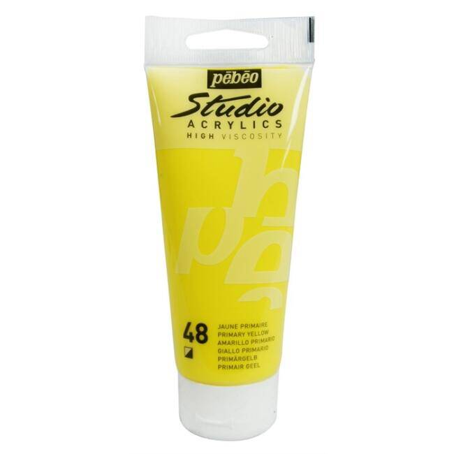 Pebeo Akrilik Studio Boya 100 Ml Primary Yellow - 1