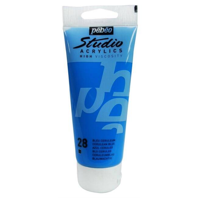 Pebeo Akrilik Studıo Boyaları 100 Ml Cerulean Blue - 1