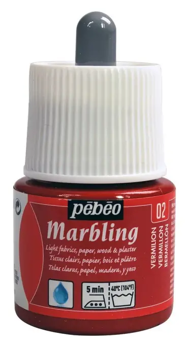 Pebeo Ebru Boyası Marbling 45 Ml Vermilion - 1