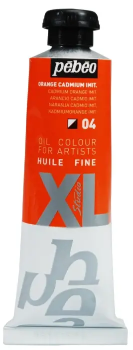 Pebeo Huile Fine Xl Yağlı Boya 37 Ml 04 Cadmium Orange Hue - 1