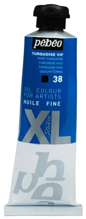 Pebeo Huile Fine Xl Yağlı Boya 37 Ml 38 Vivid Turquoise - 1