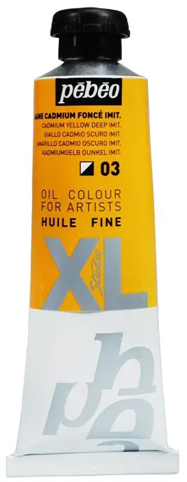 Pebeo Huile Fine Xl Yağlı Boya 37ml 03 Cadmium Yellow Deep Hue - 1