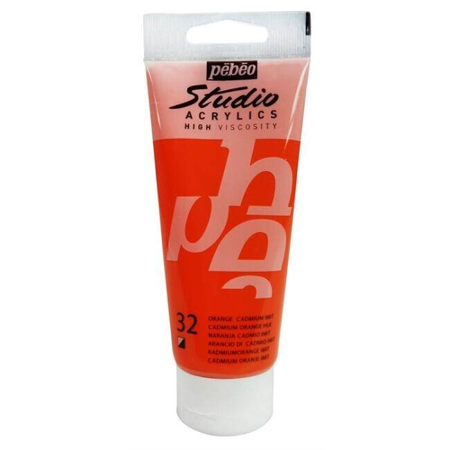 Pebeo Studıo Akrilik Boya 100 Ml Cadmium Orange - 1