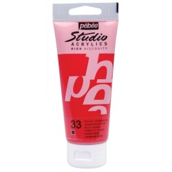 Pebeo Studıo Akrilik Boya 100 Ml Cadmium Red - Pebeo