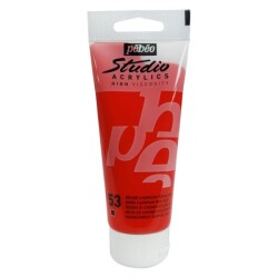 Pebeo Studıo Akrilik Boya 100 Ml Dark Cadmium Red - Pebeo