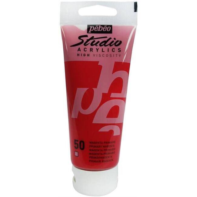 Pebeo Studıo Akrilik Boya 100 Ml Primary Magenta - 1