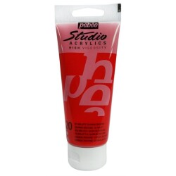 Pebeo Studıo Akrilik Boya 100 Ml Quinacridone Scarlet - Pebeo