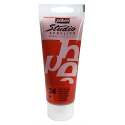 Pebeo Studıo Akrilik Boya 100 Ml Red Ochre - Pebeo