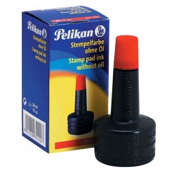 Pelikan Stampa Mürekkebi Kırmızı 30 Cc Adet - Pelikan