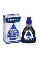 Pensan 4004 Tahta Kalem Mürekkebi 60 Ml.Mavi - Pensan