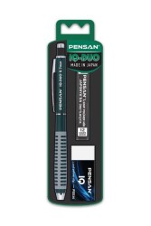 Pensan Iq-duo 0.7 Mm Versatil Kalem+silgi+min Yeşil - Pensan