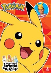 Pokemon - Çıkartmalı Boyama Kitabı - Maskot Şapka - Doğan Çocuk