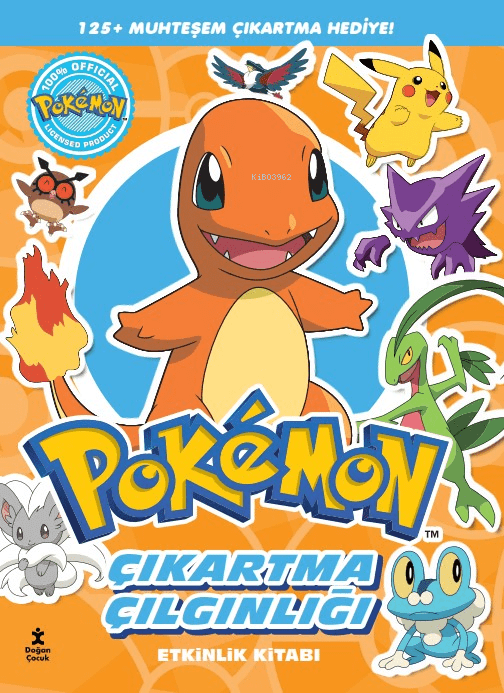 Pokémon - Charmander Çıkartma Çılgınlığı Etkinlik Kitabı - 1