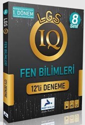 PRF Yayınları 8. Sınıf 1. Dönem LGS IQ Fen Bilimleri 12`li Deneme - Paraf Yayınları