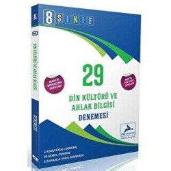 PRF Yayınları 8. Sınıf Din Kültürü ve Ahlak Bilgisi 29`lu Branş Deneme - Paraf Yayınları