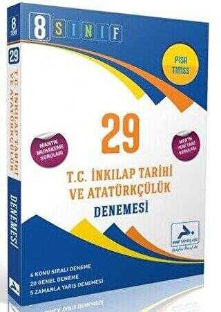 PRF Yayınları 8. Sınıf LGS T.C.İnkılap Tarihi ve Atatürkçülük 29 Denemesi - 1