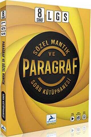 PRF Yayınları 8. Sınıf Sözel Mantık Ve Paragraf Soru Kütüphanesi - 1